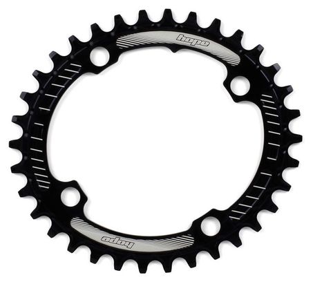 Hope Retainer Oval Narrow Wide Chainring Black