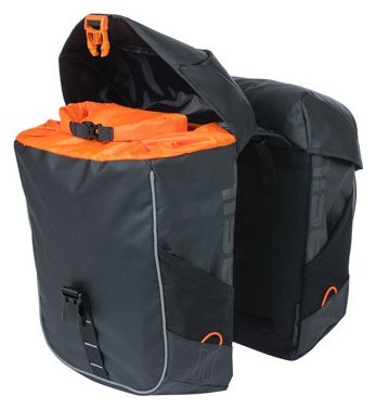 Basil Miles Tarpaulin 34L Luggage Carrier Bags Black