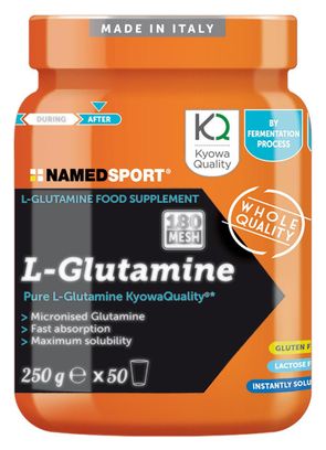 Suplemento alimenticio NamedSport L-Glutamine 250G