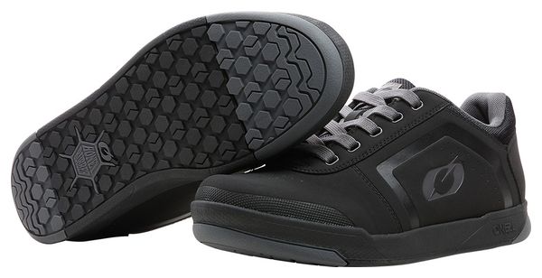 Pair of O&#39;Neal PINNED FLAT Pedal V.22 MTB Shoes Black / Gray