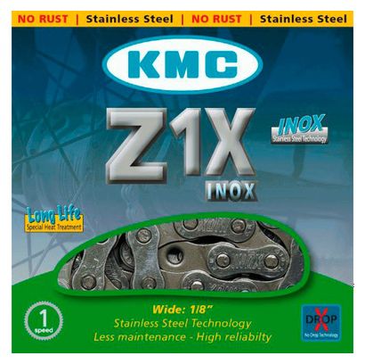 KMC Z1X Chain 112 Links Grey