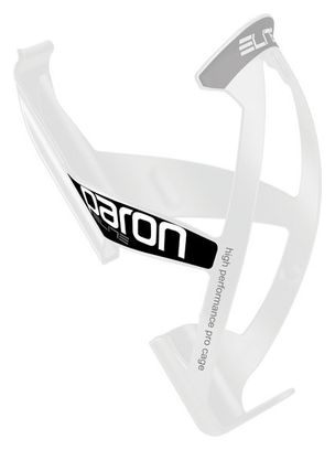 Porte-Bidon ELITE PARON RACE Blanc Logo Noir