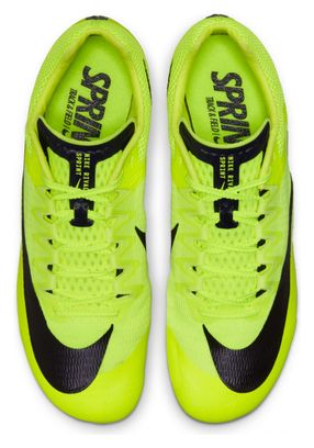 Nike Rival Yellow Green Unisex Track &amp; Field Shoes