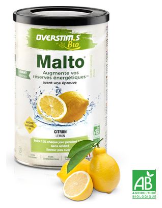 OVERSTIMS ORGANIC MALTO Lemon 450g