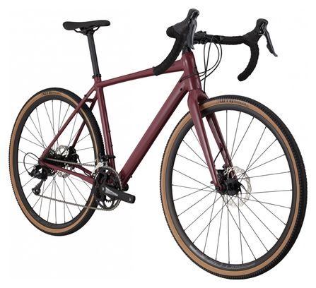 Bicicleta Gravel Cannondale Topstone 3 Shimano Sora 9V 700 mm Cherry Purple Red 2021