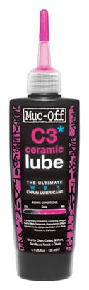MUC-OFF CERAMIC LUB Lubricant 120 ml C3 Wet Lube