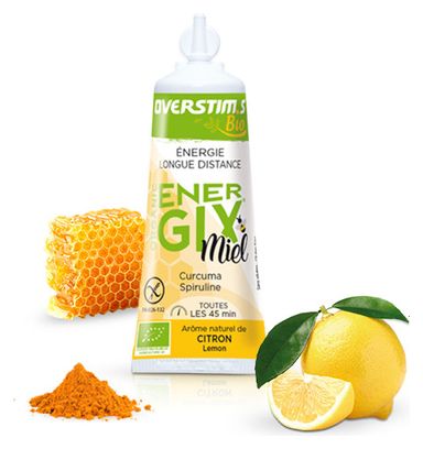 OVERSTIMS Energy Gel ORGANIC ENERGIX Lemon