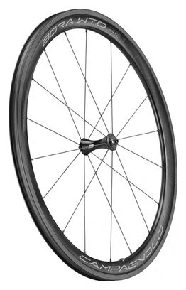 Paire de Roues Campagnolo Bora WTO 45 Bright Label Tubeless Ready | 9x100 - 9x130 mm