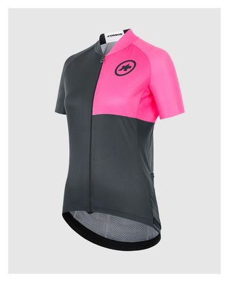 Maillot Manches Courtes Assos Uma GT Jersey C2 EVO Stahlstern Rose