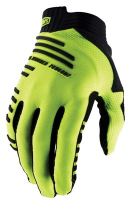 Long Gloves 100% R-Core Neon Yellow