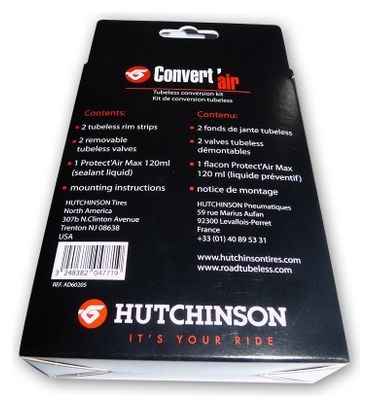 HUTCHINSON Tubeless Conversion Kit Convert'air 27.5 ''