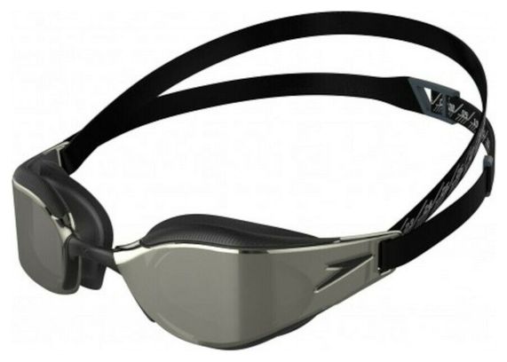 Speedo Fastskin Hyper Elite Black Mirror Swimming Goggles