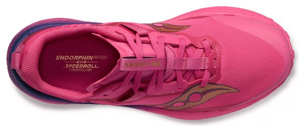 Chaussures Trail Saucony Endorphin Edge Prospect Rose Or Femme