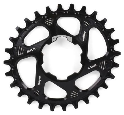 Hope Spiderless Chainring Oval Boost - Black