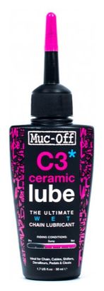 MUC-OFF Lubrifiant Pour Conditions Humides C3 CERAMIC Wet Lube 50 ml 
