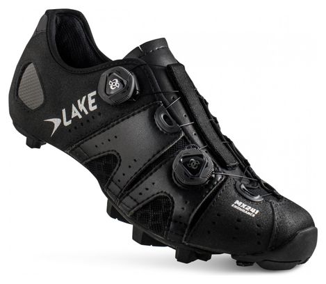 Lake MX241-X MTB Shoes Black / Silver Large Version
