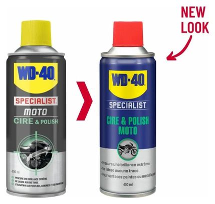 Pulidora / Pulidora en spray WD-40 Specialist Wax & Polish Polish 400 ml