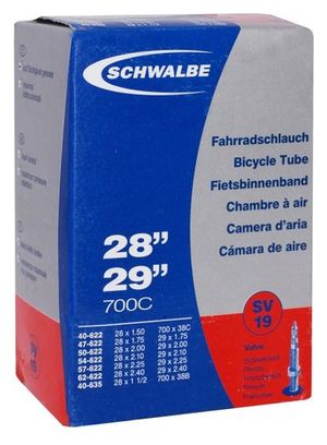 Schwalbe Tube 27.5 &#39;&#39; - 28&#39;-29 &#39;&#39; &#39;Presta Ventil