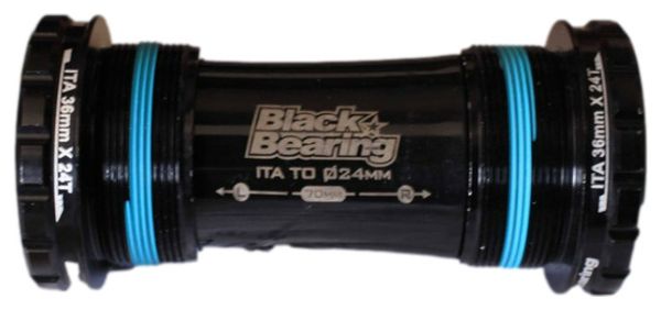 Black Bearing Bottom Bracket ITA Axle 24 or GXP