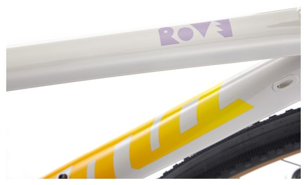 Gravel Bike Kona Rove NRB Sram Apex 1 11V 650b Blanc Porcelaine 2023