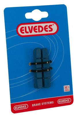 Paire de Cartouches de Patins de Frein Route Elvedes 55mm Compatibilité Shimano pour Jantes Carbone