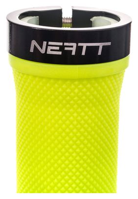 Neatt One Lock Fahrradgriffe - Neon Gelb