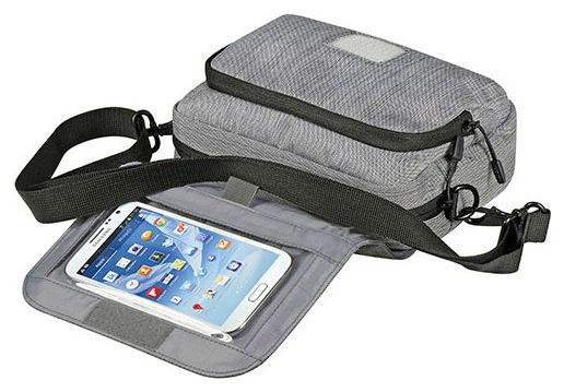 Sacoche de Guidon Klickfix Smart Bag Touch Gris