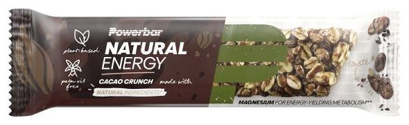 Barre Energétique Powerbar Natural Energy Cereal 40gr Cacao Crunch