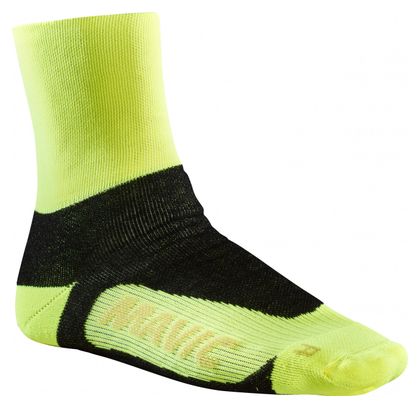 Chaussettes Mavic Essential Thermo Safety Jaune