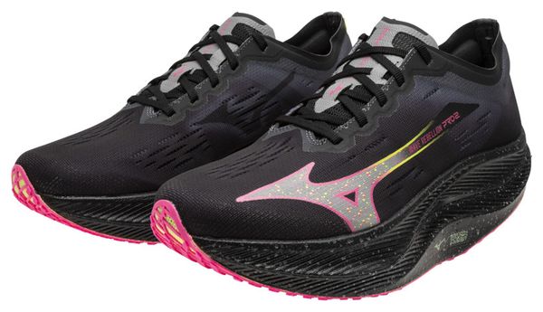 Mizuno Wave Rebellion ブラック/ピンク Mizuno Wave Rebellion Pro 2 Running Shoes Black/Pink Men's