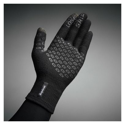 GripGrab Primavera Merino II Midseason Long Gloves Black