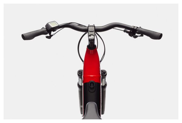 Bicicletta elettrica da città Cannondale Adventure Neo 3 EQ 650b Shimano 9V 400Wh Rally rossa