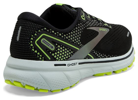 Brooks Ghost 14 Run Visible Running Shoes Black Yellow
