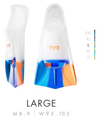 Paire de Palmes Tyr Silicone Stryker 