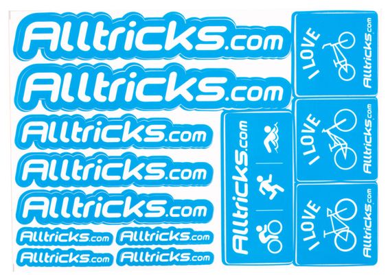 ALLTRICKS Stickers Blue