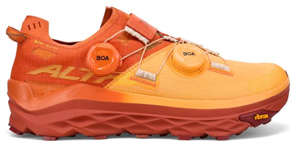 Chaussures de Trail Running Altra Mont Blanc Boa Orange