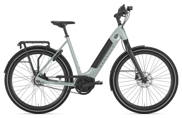 Vélo de Ville Électrique Gazelle Ultimate C8+ HMB Belt Shimano Nexus 8V Courroie 700mm Vert Olive 2021