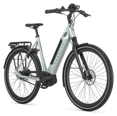 Vélo de Ville Électrique Gazelle Ultimate C8+ HMB Belt Shimano Nexus 8V Courroie 700mm Vert Olive 2021