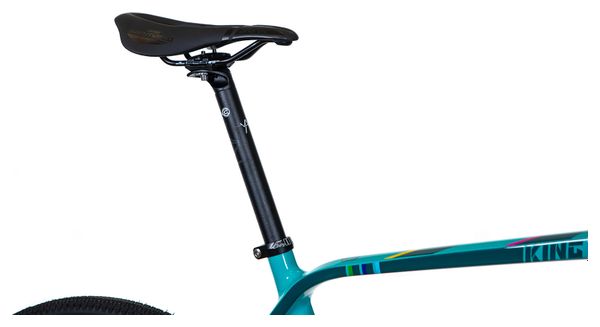 Bicicleta de gravilla Cinelli King Zydeco Shimano Ultegra 11V 700 mm Azul Jambalaya 2023