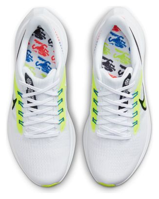 Nike Air Zoom Pegasus 39 Running Shoes White Multi-color Child