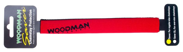 WOODMAN Chainstay Protector SAVER Rosso