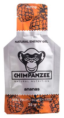 Chimpanzee Energy Gel Pineapple 35g (Gluten Free)