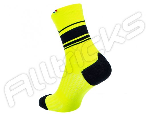 Socks RAFAL ROD HIGH BOA Black Yellow fluo
