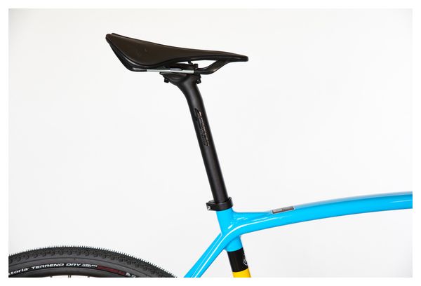 Bicicleta de Grava Ridley Kanzo Speed Shimano GRX 600 2x11V 700 mm Azul 2022