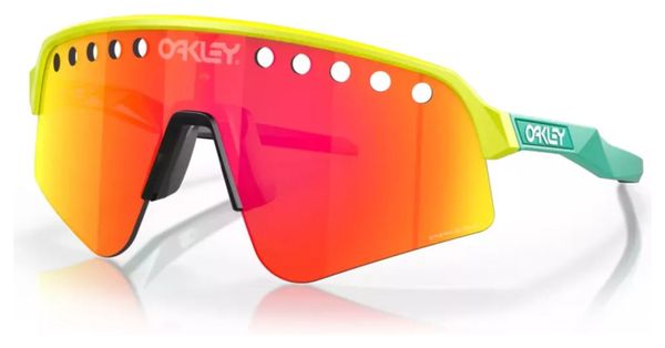 Oakley Sutro Lite Sweep Tennisballbrille Gelb / Prizm Rubin / Ref.-Nr. OO9465-0639