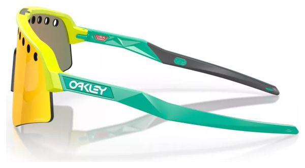 Oakley Sutro Lite Sweep Tennisbal Bril Geel / Prizm Ruby / Ref. OO9465-0639