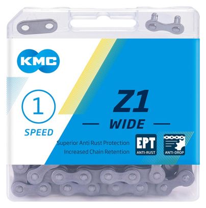 Chain KMC Z1 Wide EPT Single Speed Silver