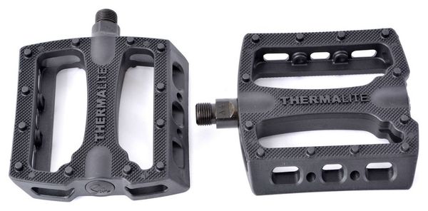 Stolen Thermalite 1/2'' Flat Pedals Black
