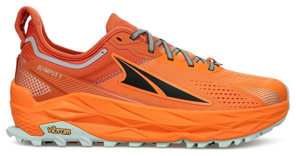 Altra Olympus 5 Orange Trail Running Shoes