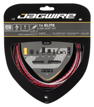 Kit de cambio Jagwire 1x Elite Link rojo